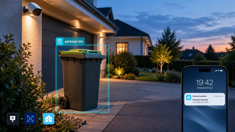 Garbage bin notification